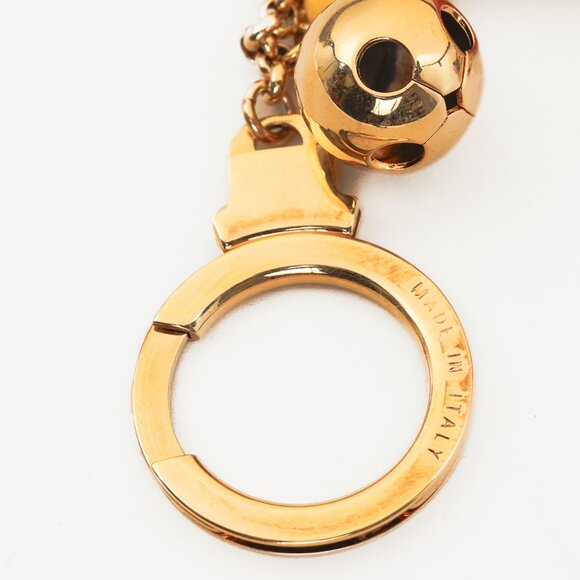 Louis Vuitton Grelot Gold-Tone Spherical-Charm Key Chain - Picture 3 of 6